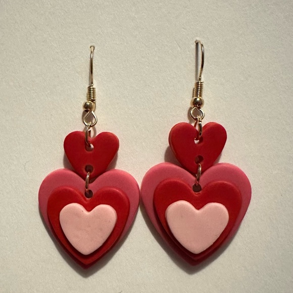 Valentines Day Earrings πβ€οΈπ - Picture 2 of 4